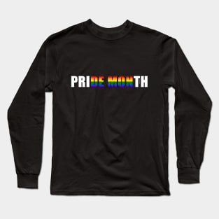 Pride Month Demon Homo Long Sleeve T-Shirt